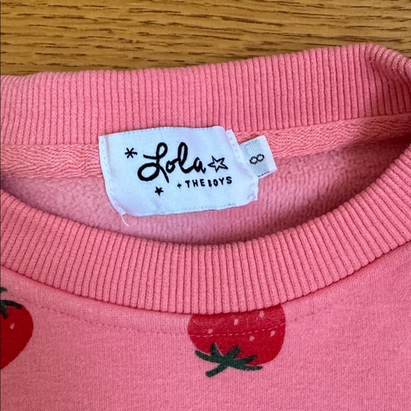 Lola + The Boys Strawberry Ruffle Set - Picture 3 of 15